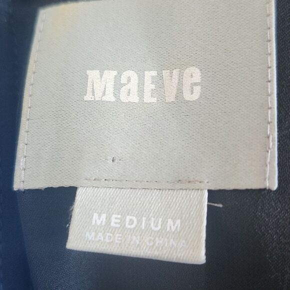 Anthropologie Maeve Pintura Silk Shift Dress, Lined Mini Dress, Medium - Picture 7 of 8